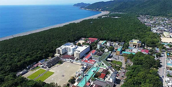 和歌山病院を上空から撮影した写真